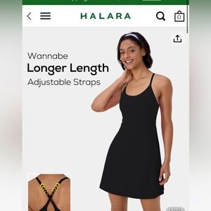 Halara wannabe Everyday dress in longer length XL